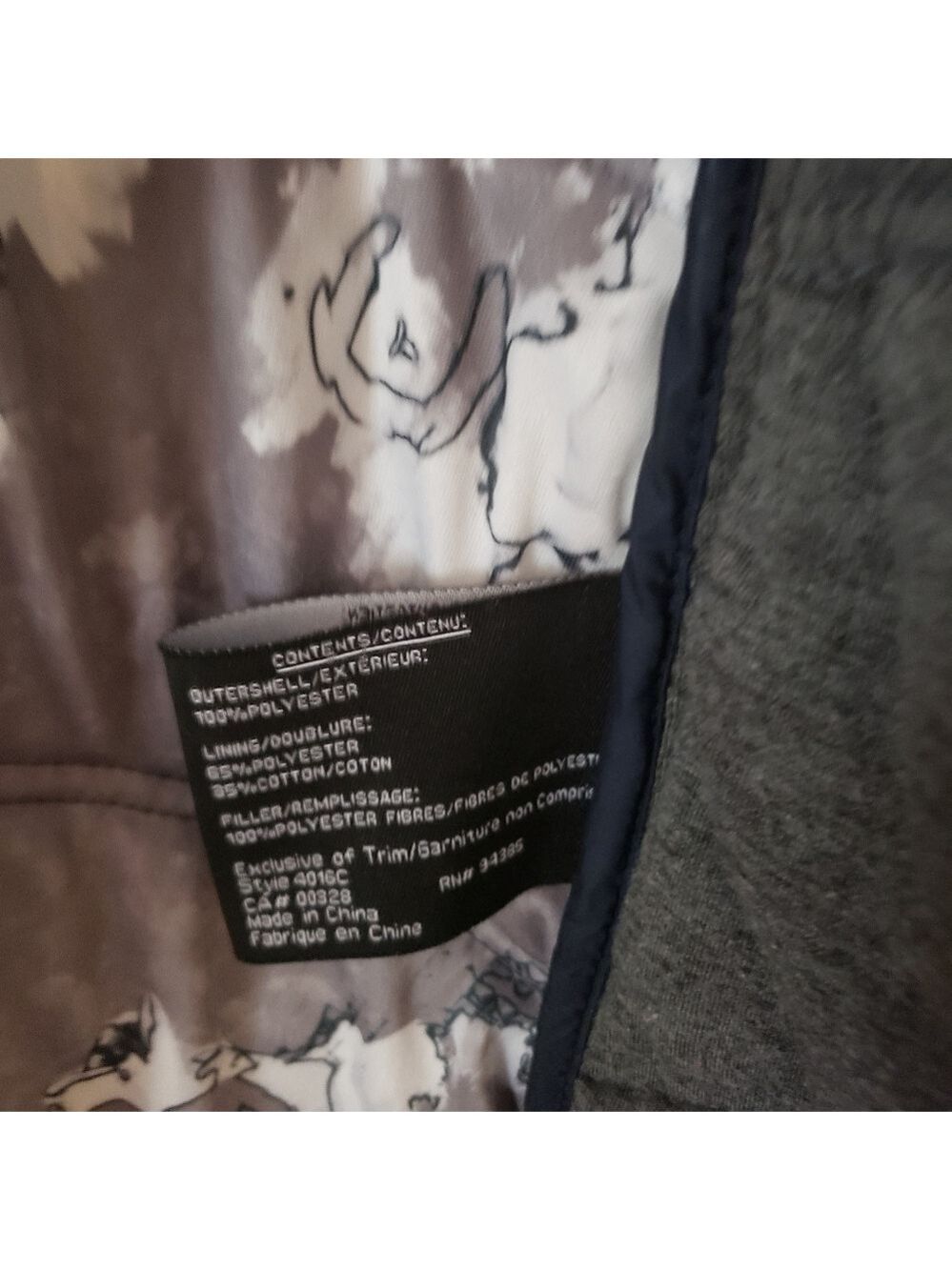 Novelti long hooded coat - Picture 7 of 10